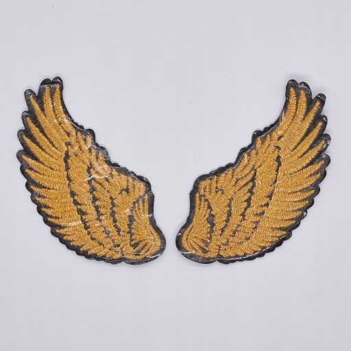 Nášivka GOLD WINGS TERMO výšivka 9,5 cm