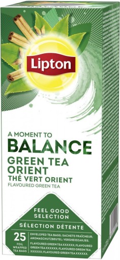 Lipton Green Tea Orient čaj v obálkach 25 ks