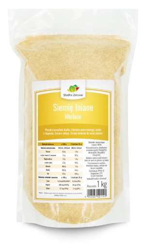 MLETÉ ĽANOVÉ SEMENO čerstvý mletý ľan 1kg