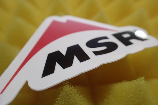NÁLEPKA MSR NÁLEPKA 5,8 x 3,6 cm