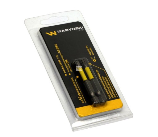 Nárazové skrutkovacie bity T25 50mm 2 ks v balení Waryński