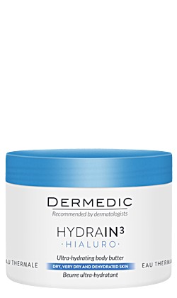 Dermedic Hydrain3 hyaluro telové maslo 30 ml