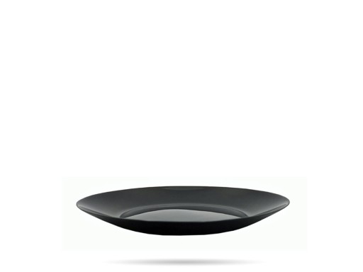 Jedálenský tanier 25 cm Zelie čierny Arcopal