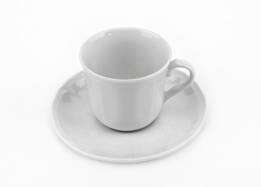 Šálka 210 ml s podšálkou Castel White (41855)