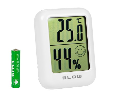 LCD TEPLOMER MINI METEOSTANICA POČASIE HYGROMETER MAGNET SADA BATÉRIE