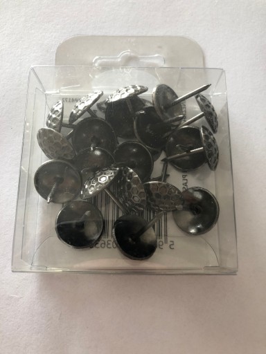 GOMBÍKY ČALÚNNE titánové špendlíky 19 mm - 20 ks