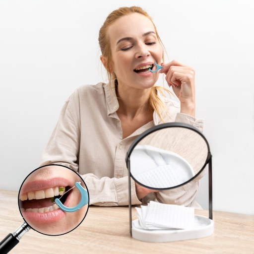 JORDAN Flosser 3v1 Špáradlá s dentálnou niťou medzi zuby 50 ks.