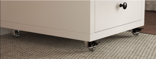 SUPRA otočné nábytkové koleso s brzdou, priemer 50mm