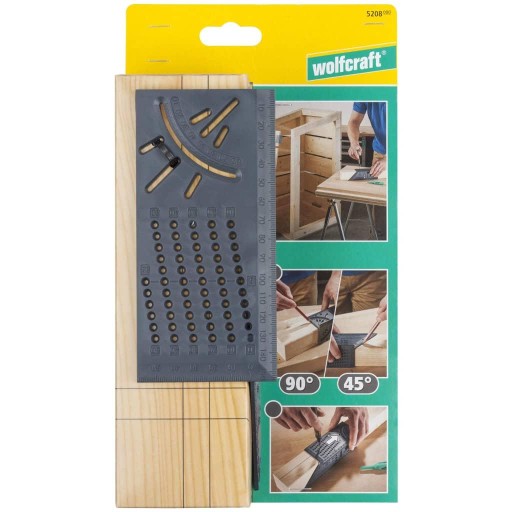 WOLFCRAFT Japonský stolársky štvorec 3D 5208000