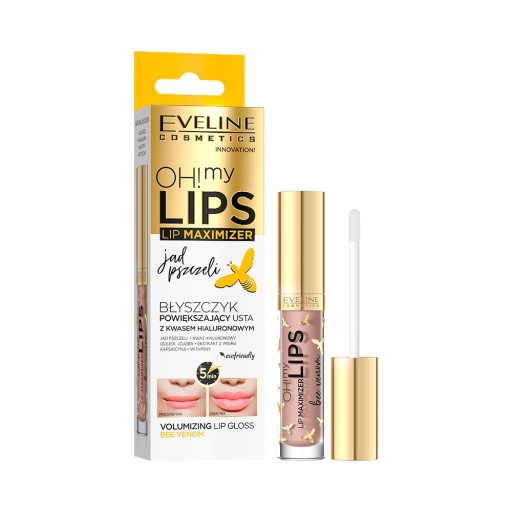 Kozmetika Eveline Oh! Lesk na pery My Lips č.01 - Bee Venom