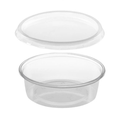 Nádoby na omáčku s vekom, čln 30 ml, 200 ks
