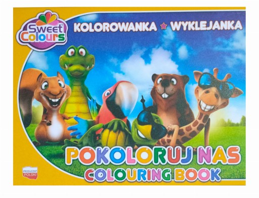 Omaľovánka A5 VYFARBIŤ NÁS SLADKÝMI FARBAMI