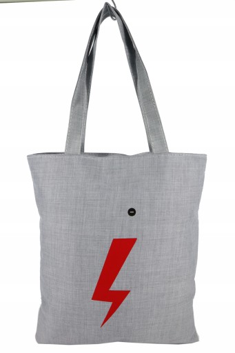 Nákupná taška A4 Red lightning Grey
