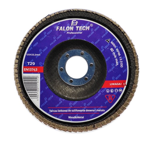 5x KOTÚČOVÝ KLAPOVÝ BRÚSNY KOTÚČ 125mm P60