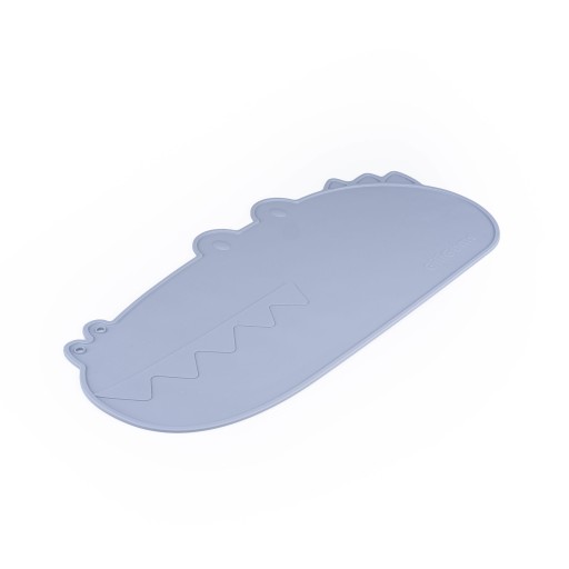 SILIKÓNOVÁ PODLOŽKA GILIGUMS CROCODILE, SIVÁ