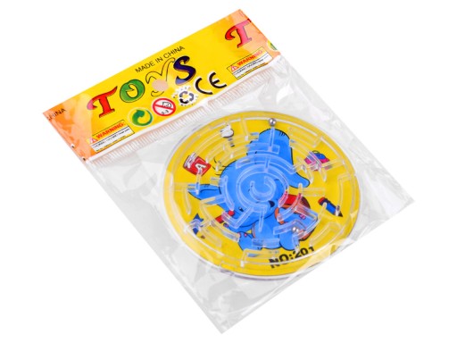 Arkádová hra MINI LABYRINT Vreckové puzzle - zasiahnite loptou cieľ