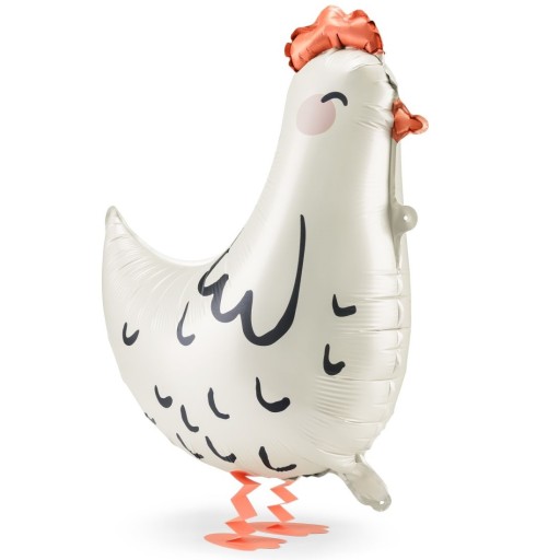 Fóliový balónik KURA stojaci 45 cm na Veľkú noc