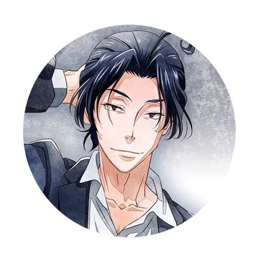 Anime Yuukoku no Moriarty Sherlock špendlík 58 mm