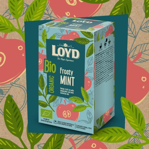 Organický bylinkový expresný čaj BIO Peppermint Spearmint LOYD