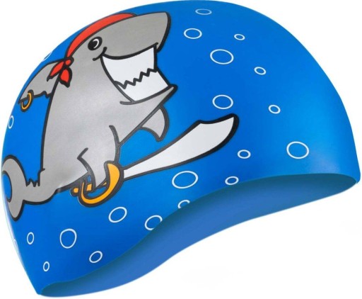 Detská kúpacia čiapka Aqua Speed Kiddie Shark