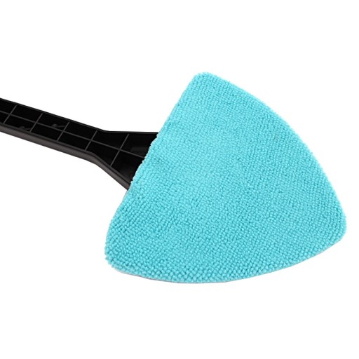 PARNÝ ČISTIČ OKIEN S DLHOU RÚČKOU CELKOM 42cm POHYBNÁ HLAVA
