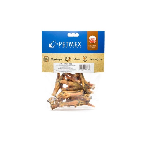 PETMEX Chicken Paw maškrta pre psov 100g