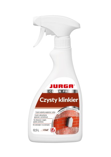 Jurga Clean Clinker Odstraňovanie vápenných výkvetov