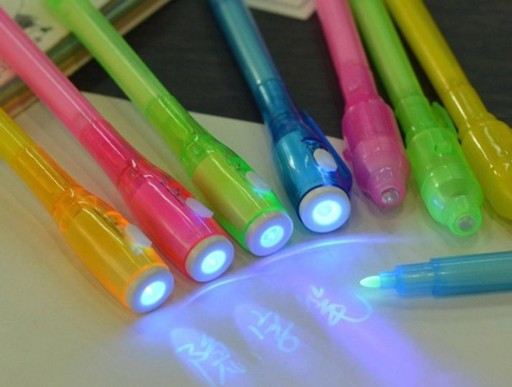 NEVIDITEĽNÉ UV LED PERO SECRET SECRET MARKER