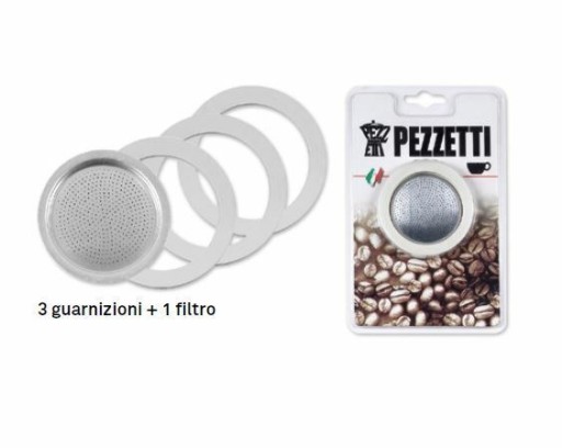 Tesnenia do kávovarov so sitkom PEZZETTI Italexpress 3 ks.