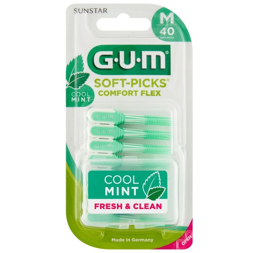 ČISTIACE ČISTIACE PROSTRIEDKY NA GUMA MEDZIZUBNÉ KEFKY MINT WIPPERS x40