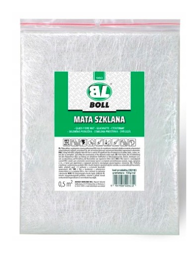 BOLL GLASS MAT 450g/m2 živicové vlákno 0,5m2