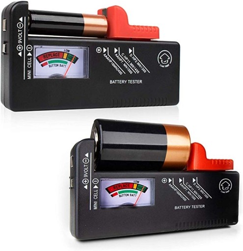 METER BATÉRIÍ TESTER BATÉRIÍ R3 R6 R9 R14 R20