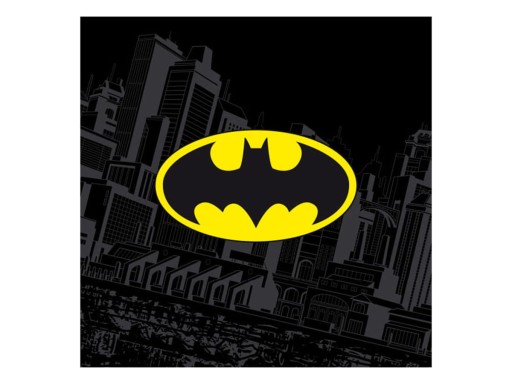 Lisovaný detský uterák 30x30 Batman