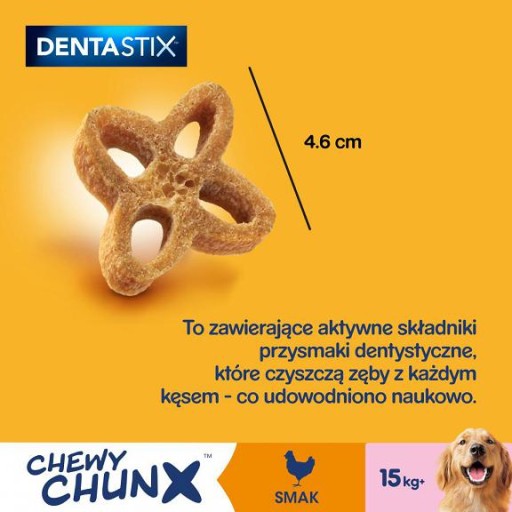 PEDIGREE DENTASTIX CHEWY CHUNX MAXI 68g