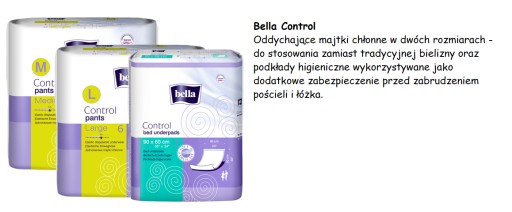 Absorpčné nohavičky Bella Control Pants 7 ks M