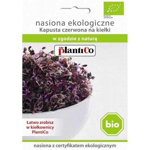 BIO semená klíčkov - Červená kapusta 10g