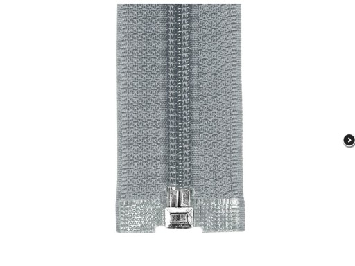 Zips 80 cm špirálový. Sivá 330 #5