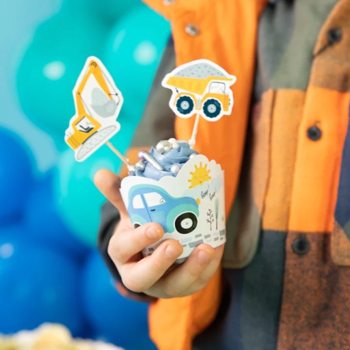 Cars košíčky na muffiny 6 ks. nastaviť