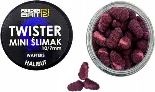 Twister Mini Slimák Feeder Návnada JAHODOVÁ RYBA