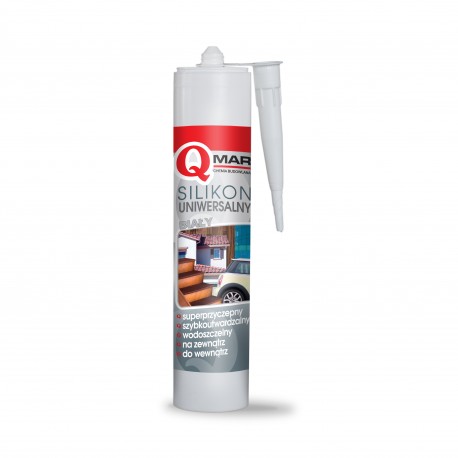 Univerzálny biely silikón 300 ml ODPORÚČAME