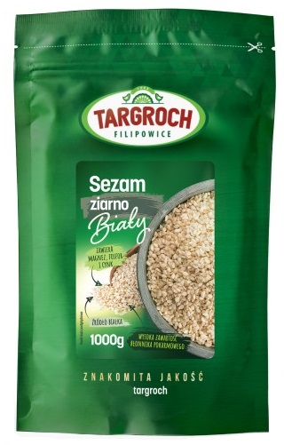 Tarpea Sezamové semienka Biele sezamové semienka Zdroj bielkovín Horčík Fosfor 1kg