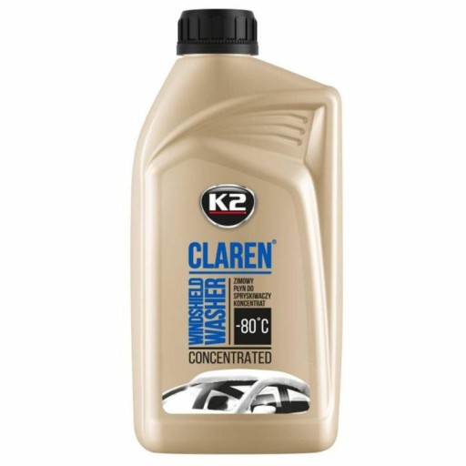 K2 Claren -80 1L - zimný koncentrát kvapaliny do ostrekovačov