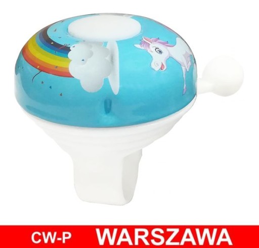 Zvonček na bicykel 53 mm oceľový PONY kôň