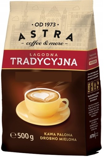 ASTRA MILD TRADITIONAL mletá káva 500 g