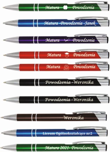 HAPPY BALLPOINT - MATURA - SKÚŠKA - 8 TRIED - ČIERNA NÁPLŇ