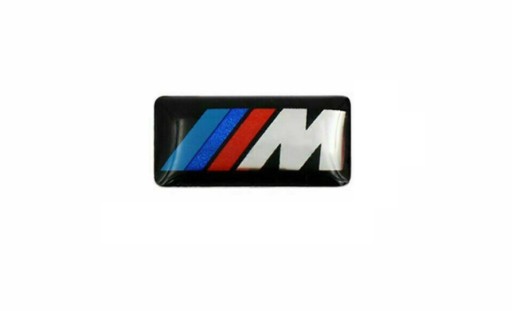 Nálepka ///M 19x11 mm BMW Samolepiaca