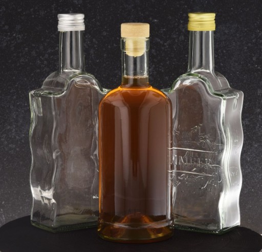 WARTA sklenená fľaša na mesiačikovú tinktúru 500 ml