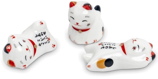Stojan na paličky Maneki Neko - 1 kus