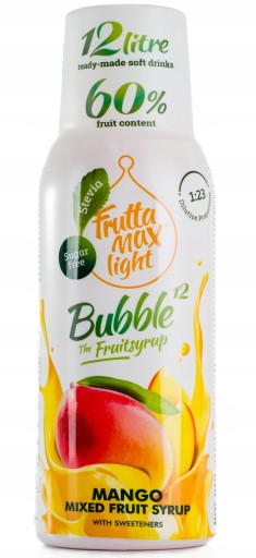 SIRUPOVÝ KONCENTRÁT FRUTTAMAX MANGO LIGHT SODASTREAM