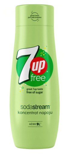 Soda Stream 7up Bezplatný vodný sirup 440 ml